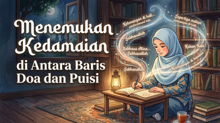 Menemukan Kedamaian di Antara Baris Doa dan Puisi